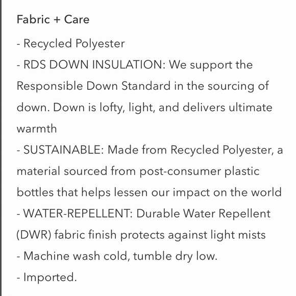 athleta summit down puffer bomber jacket - Picture 5 of 7